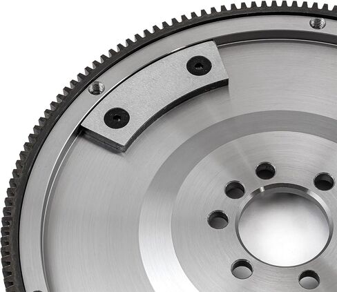 Speedmaster PCE229.1004 متوافق مع Chevy SBC 350 Late 1Pc Rms 153 Tooth 10" Std Bal. دولاب الموازنة SFI من الفولاذ in Kuwait