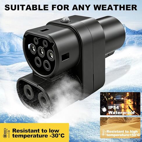 NACS to CCS2 Adapter EV Charger Adpater DC 1000V 250A and AC 32A EV Charger Connector in Kuwait