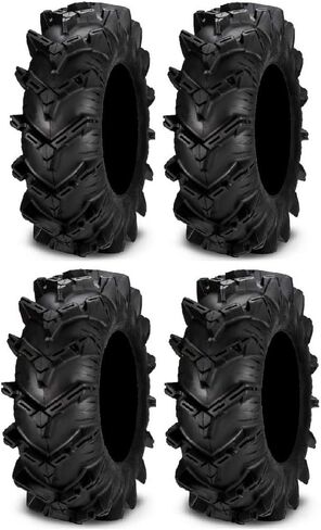 مجموعة كاملة من إطارات ITP Cryptid (6 طبقات) 30x9-14 و30x11-14 ATV (4) in Kuwait
