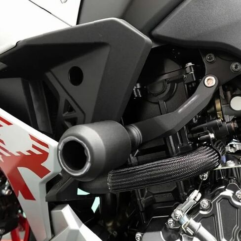 ل GSX-8T GSX-8TT GSX 8T 8TT 2026 دراجة نارية الإطار المتزلجون الأسود الألومنيوم قطرة برهان مكافحة تحطم دراجة نارية حامي الحرس gsx-8t gsx-8tt 2025-2026 الملحقات in Kuwait