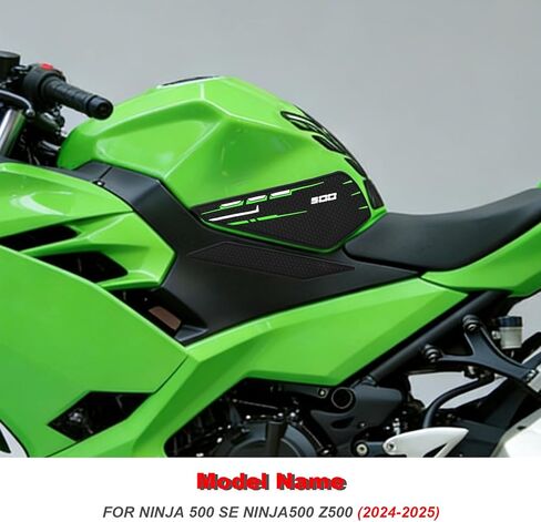 تانك السيطرة تانك وسادة واقية لكاواساكي نينجا 500 Z500 Ninja500 SE 2024 2025 متوافق مع نينجا 400 Z400 2018-2025 in Kuwait