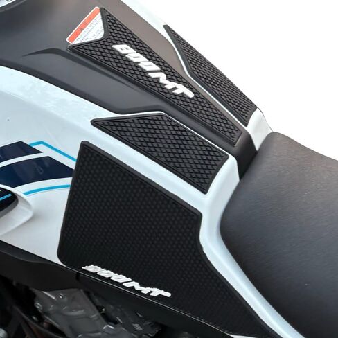 لـ CF Moto CFMOTO 800MT 800 MT 2023 - ملحقات الدراجات النارية وسادة حماية جانبية لخزان الوقود ملصقات لاصقة لمقبض الركبة بالغاز - مادة مطاطية PVC - أسود - 5 قطع in Kuwait