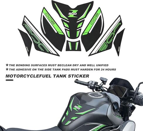 ل Z900 z900 2025 2026 الجانب خزان الوقود وسادة خزان منصات حامي ملصقات مائي الغاز قبضة الركبة وسادة تثبيت Tankpad in Kuwait