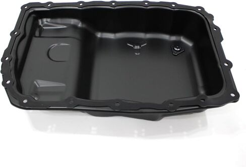 AUCERAMIC 6L80 Transmission Oil Pan with Drain Plug & Gasket Fit for Chevrolet Silverado 1500 Tahoe Suburban Escalade, GMC Sierra 1500 Yukon XL, Hummer H2 2006-2019 Replaces# 265-582 24222657 24224781 in Kuwait