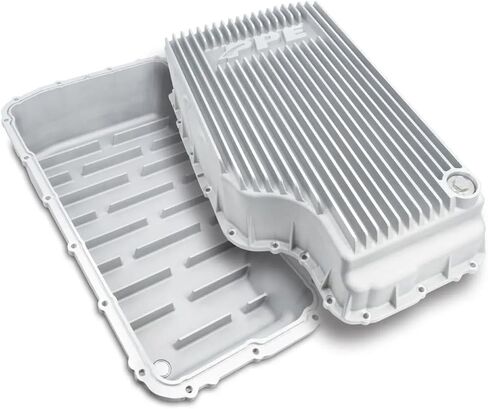 PPE Heavy Duty Cast Aluminum Deep Transmission Pan (Brushed) 328053310 Compatible for Ford 2020+ 6.7L with 10R140 Transmission in Kuwait