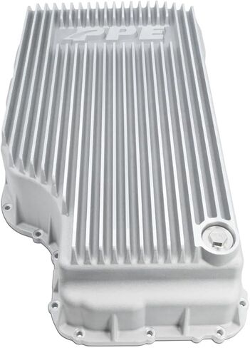 PPE Heavy Duty Cast Aluminum Deep Transmission Pan (Brushed) 328053310 Compatible for Ford 2020+ 6.7L with 10R140 Transmission in Kuwait