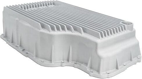 PPE Heavy Duty Cast Aluminum Deep Transmission Pan (Brushed) 328053310 Compatible for Ford 2020+ 6.7L with 10R140 Transmission in Kuwait