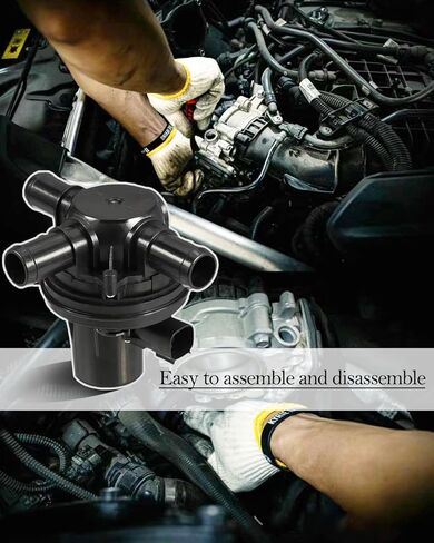 صمام التحكم في السخان ثلاثي الاتجاهات متوافق مع 2013-2018 Ram 1500 2500 3500 4500 3.6L V6 5.7L V8، استبدال # 52014892AC، 52014892AA، 52014892AB، صمام تجاوز المبرد in Kuwait