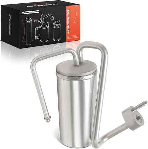 A-Premium Aluminum Air Conditioning A/C Receiver Drier Compatible with International Harvester 4300, 4400, 7400, 7500, 7600, 7700, 4300LP, 4400LP, 8500 TranStar, 8600 SBA, 8600 TranStar, 9900ix in Kuwait