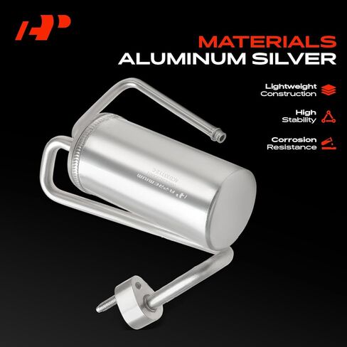 A-Premium Aluminum Air Conditioning A/C Receiver Drier Compatible with International Harvester 4300, 4400, 7400, 7500, 7600, 7700, 4300LP, 4400LP, 8500 TranStar, 8600 SBA, 8600 TranStar, 9900ix in Kuwait