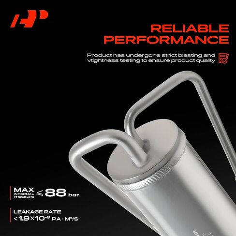 A-Premium Aluminum Air Conditioning A/C Receiver Drier Compatible with International Harvester 4300, 4400, 7400, 7500, 7600, 7700, 4300LP, 4400LP, 8500 TranStar, 8600 SBA, 8600 TranStar, 9900ix in Kuwait