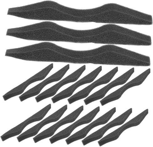 BESTYASH Nose Bridge Strips Pads with Sponge Cushion for Glasses Wearers, Black Anti-Fog Nose Rest, 100 Pieces DIY Face Mask Sewing Supplies for Comfortable Fit and Pressure Relief in Kuwait