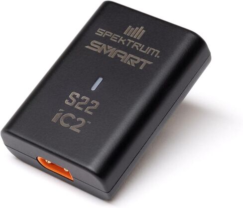 Spektrum S22 G2 USB-C 2S & 3S LiPo 20W Smart Charger with IC2 Connector, SPMXC0060 in Kuwait