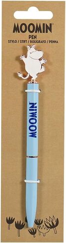 Half Moon Bay Moomin Moomintroll 6 Inch Blue and White FSC Paper 2D Topper Writing Ink Pen in Kuwait