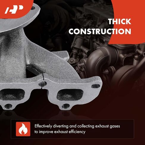 A-Premium V6 2.9L Exhaust Manifold Kit W/Gasket & Bolts Compatible with Ford Ranger 1986-1992, Bronco II 1986-1990, Right Side in Kuwait