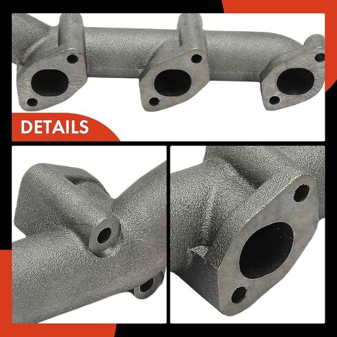 A-Premium V6 2.9L Exhaust Manifold Kit W/Gasket & Bolts Compatible with Ford Ranger 1986-1992, Bronco II 1986-1990, Right Side in Kuwait