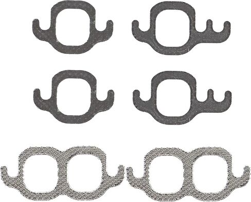 DNJ EG3101 Exhaust Manifold Gasket Set for 1962-1996 AM General, Avanti, Buick, Cadillac, Chevrolet, GMC, Oldsmobile, Pontiac Bel Air, Biscayne, Blazer 4.6L-6.6L V8 16V OHV 305cid in Kuwait