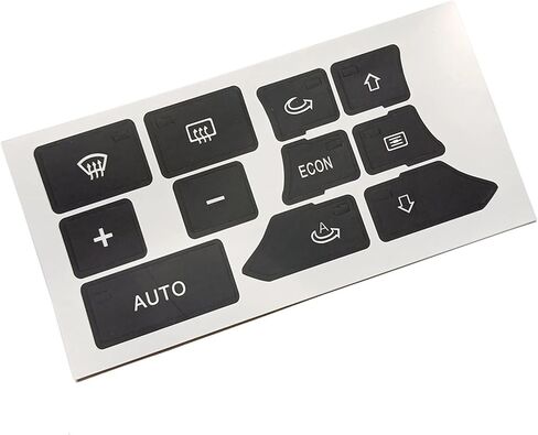 for A3 8P 2003 2004 2005 2006 2007 2008 Car Air Conditioner Climate AC Switch Button Repair Kit Decal Sticker Fix in Kuwait