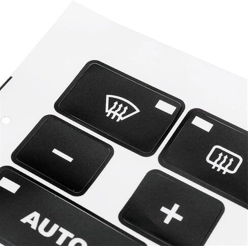 for A3 8P 2003 2004 2005 2006 2007 2008 Car Air Conditioner Climate AC Switch Button Repair Kit Decal Sticker Fix in Kuwait