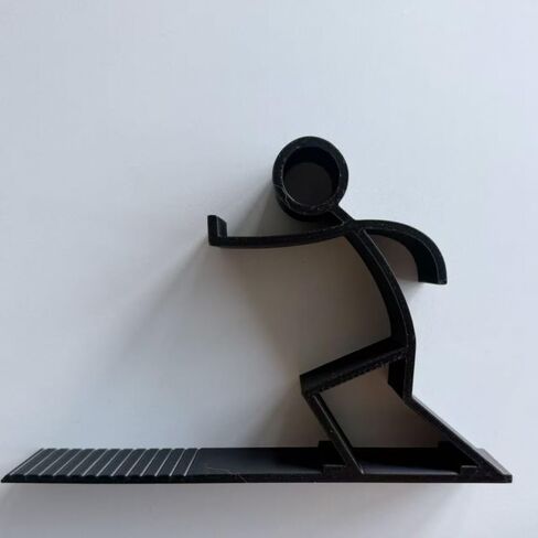 Black Minimalist Book Stand for Student Office Desktop – Creative Stationery Supplies, Home Living Room and Study Decor, Book Holder Organizer in Kuwait