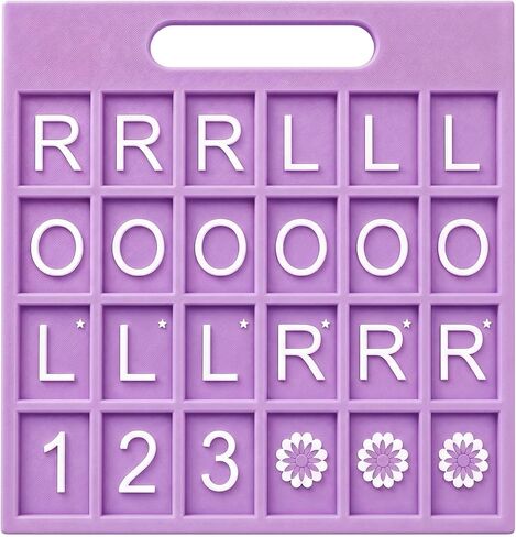 Mahjong Practice Board Passing Cheat Sheet Charleston Study Aid for Solo Drills Tabletop Guide for Left Right Across Sequence Essential NMJL Mahjong Accessory Purple in Kuwait