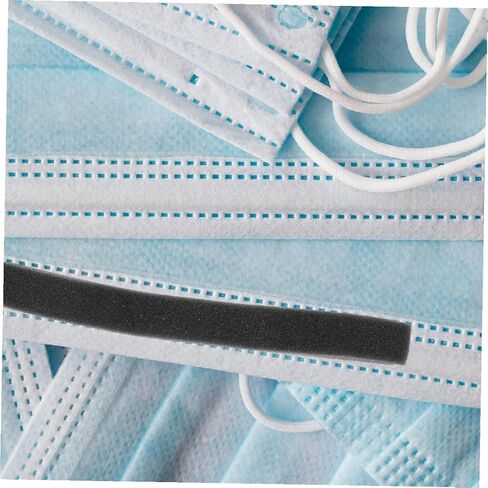 JOINPAYA Anti-Fog Nose Bridge Strip Memory Foam Nose Pads for Glasses Wearers with Cushion Seal Comfortable Mask Inner Strip for DIY Sewing Crafts 100pcs in Kuwait