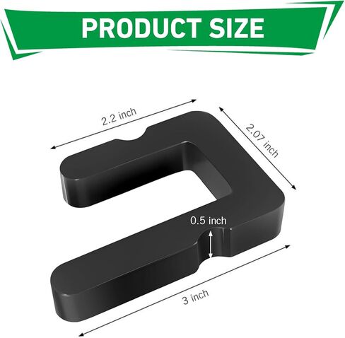 59560 Car Stretch Belt Tool, U-shape Serpentine Belt Tensioner Wrench for A/C & Main Drive Pulley, Installation and Removal Tool, Compatible with GM 5.3 L 6.2 L Fuel Engines (Black) in Kuwait
