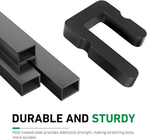 59560 Car Stretch Belt Tool, U-shape Serpentine Belt Tensioner Wrench for A/C & Main Drive Pulley, Installation and Removal Tool, Compatible with GM 5.3 L 6.2 L Fuel Engines (Black) in Kuwait