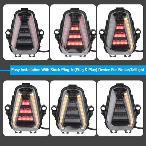 LED Integrated Tail Light Motorcycle Replacement for CB650R CBR650R 2024-2026 CB1000 HORNET SP CB1000SP 2025-2026 Turn Signal Blinker Rear Brake Light Taillight Assembly in Kuwait