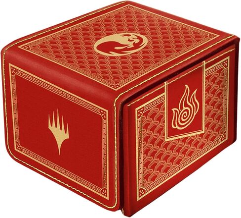 gatherers' tavern DOMARU Deck Box – Fire Nation – Holds 130+ Double Sleeved Trading Cards – MTG – Avatar the Last Airbender in Kuwait