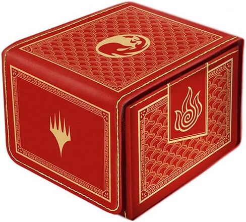 gatherers' tavern DOMARU Deck Box – Fire Nation – Holds 130+ Double Sleeved Trading Cards – MTG – Avatar the Last Airbender in Kuwait