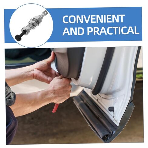 ipetboom العالمي قابل للتعديل زر مفتاح ضوء باب السيارة، مفتاح مصباح باب السيارة لمصباح المجاملة الداخلية للسيارات، متوافق مع ضوء إنذار غطاء المحرك in Kuwait