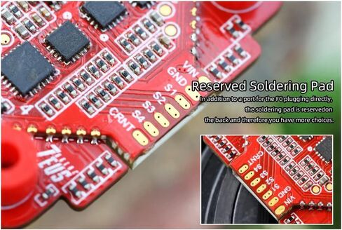 HGLRC Zeus 48A 4in1 BLS ESC 3-6S M3 for FPV Drone – Built-in Ammeter, Shock-Absorption Mounting Holes, Dual Board Design, Large Gold-Plated Pads, High Heat Dissipation for Racing Freestyle in Kuwait