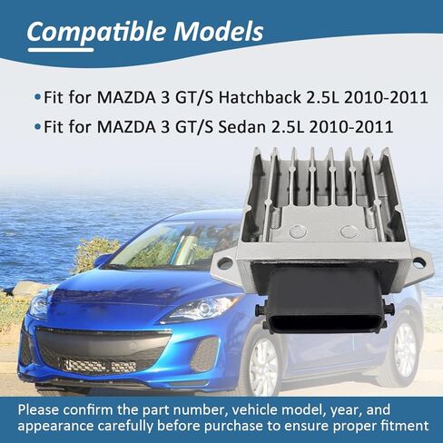 L539189E1H Plug N Play Tested Programmed TCM Transmission Control Module Compatible with Mazda 3 2.5L 2010 2011 Replace 609-070 in Kuwait