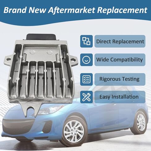 L539189E1H Plug N Play Tested Programmed TCM Transmission Control Module Compatible with Mazda 3 2.5L 2010 2011 Replace 609-070 in Kuwait
