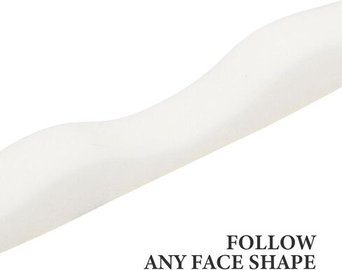 SUPVOX Nose Bridge Strips Anti-fogging Nose Pads for Masks White Foam Cushions with 100pcs Pack for Comfortable DIY Face Mask Accessories in Kuwait
