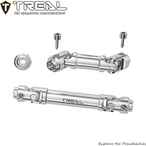 TREAL Harden Stainless Steel Center Driveshafts for Axial SCX30 in Kuwait