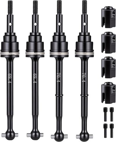 Carbon Steel Front&Rear CVD Driveshafts and Drive Cups for Tra-xxas 1/16 Mini XRT 3S 4WD Brushless Monster Truck Upgrades in Kuwait