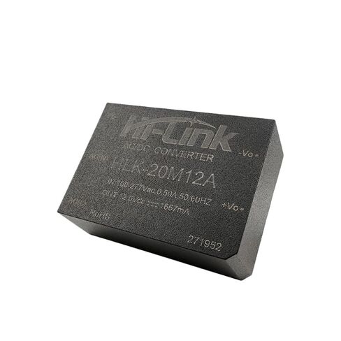 HLK-20M12A 220 فولت إلى 12 فولت 20 واط التيار المتناوب تيار مستمر وحدة الطاقة الناتج محول دائرة EMC in Kuwait
