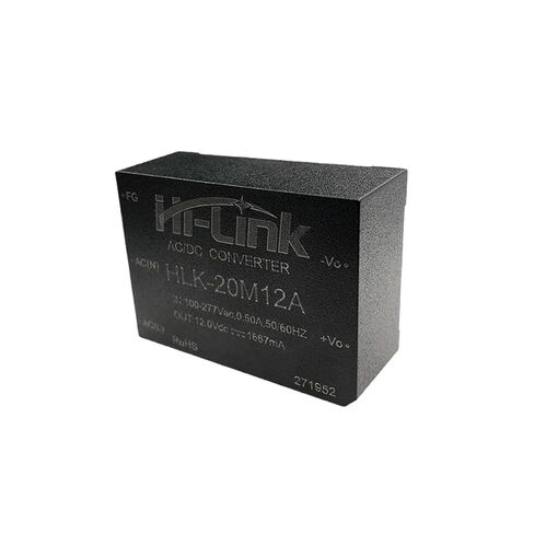 HLK-20M12A 220 فولت إلى 12 فولت 20 واط التيار المتناوب تيار مستمر وحدة الطاقة الناتج محول دائرة EMC in Kuwait