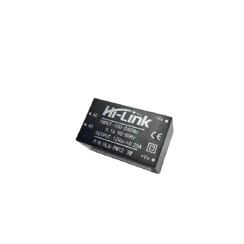 220V to 12V 3W Power Module HLK-PM12 AC DC 20pcs/Lot Step Down Converter in Kuwait