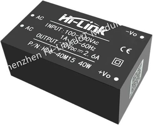 AC-DC 220V إلى 15V 2.6A 40W عزل قابل للتعديل محول التيار الكهربائي HLK-40M15 in Kuwait