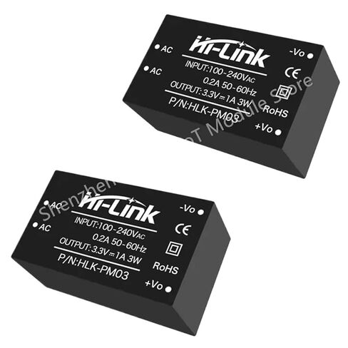 AC-DC HLK-PM03 3.3V 1A 3W Isolation Adjustable Power Supply Module Converter in Kuwait