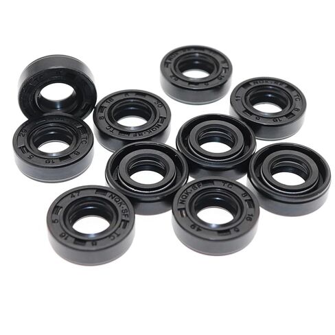 10pcs NQK 8x16x5 TC8x16x5 NBR Skeleton Oil Seal 8x16x5 Seals NQK Seals 8 * 16 * 5 Radial Shaft Seals in Kuwait