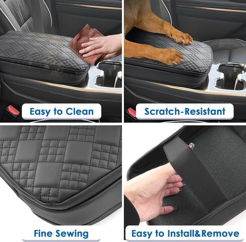 2025 2026 Enclave Center Console Cover for Buick Enclave (Preferred/Sport Touring/Avenir), Cushion &Comfy Leather Armrest Cover 2026 2025 Enclave Accessories (Padded) in Kuwait