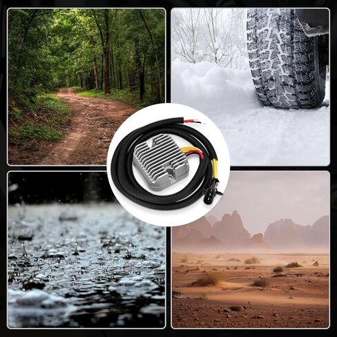 منظم الجهد الكهربي متوافق مع Polaris Sportsman 450 2016-2018، 550 2010-2014، 570 2014-2018، 850 2010-2016، 1000 2015-2016، Hawkeye Scrambler 2014-2016 استبدال # 4012678 4014543 in Kuwait