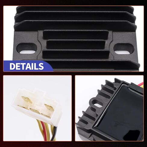 HiSport Voltage Regulator Rectifier 32800-33E21- Compatible with Suzuki Hayabusa GSX1300RZ 1999-2007 GSXR600 GSX-R600 1997-2005 GSX-R750 GSXR750 1996-2005 GSXR1000 2001-2004 GSX-R1000 in Kuwait