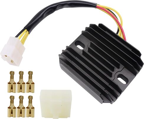 HiSport Voltage Regulator Rectifier 32800-33E21- Compatible with Suzuki Hayabusa GSX1300RZ 1999-2007 GSXR600 GSX-R600 1997-2005 GSX-R750 GSXR750 1996-2005 GSXR1000 2001-2004 GSX-R1000 in Kuwait