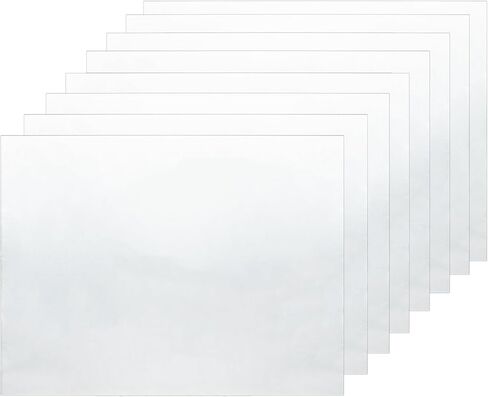 12x18 Inch Quilting Template Plastic Sheets Translucent, 8 Pack Sewing Templates Material, for Cutting Patterns，Reusable Cutting Templates for Fabric in Kuwait