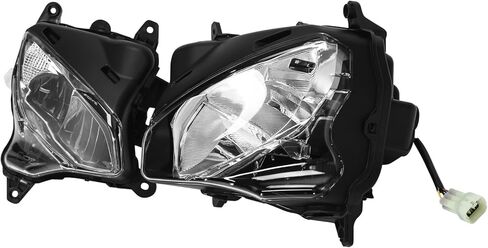 TCMT Front LED Headlight Assembly & Upper Fairing Stay Bracket For Yamaha YZF R3 2019-2024 YZF R25 2020-2024 in Kuwait